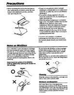 Предварительный просмотр 4 страницы Sony MDX-400 Operating Instructions Manual