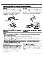 Предварительный просмотр 5 страницы Sony MDX-400 Operating Instructions Manual