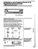 Предварительный просмотр 51 страницы Sony MDX-400 Operating Instructions Manual