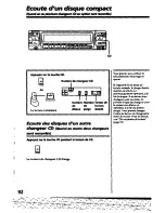 Предварительный просмотр 92 страницы Sony MDX-400 Operating Instructions Manual