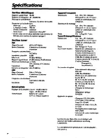 Предварительный просмотр 116 страницы Sony MDX-400 Operating Instructions Manual