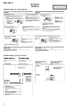 Preview for 4 page of Sony MDX-66XLP - Mobile Minidisc Changer Service Manual