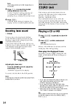 Предварительный просмотр 14 страницы Sony MDX-C5970 Operating Instructions Manual