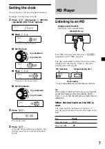 Предварительный просмотр 7 страницы Sony MDX-C5970R Operating Instructions Manual