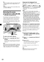 Предварительный просмотр 12 страницы Sony MDX-C5970R Operating Instructions Manual