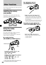 Предварительный просмотр 16 страницы Sony MDX-C5970R Operating Instructions Manual