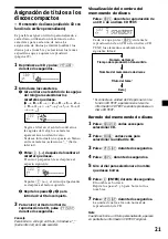 Предварительный просмотр 47 страницы Sony MDX-C5970R Operating Instructions Manual