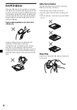 Предварительный просмотр 56 страницы Sony MDX-C5970R Operating Instructions Manual