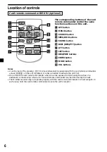 Предварительный просмотр 6 страницы Sony MDX-C6400R Operating Instructions Manual