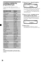 Предварительный просмотр 20 страницы Sony MDX-C6400R Operating Instructions Manual