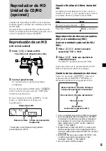 Предварительный просмотр 39 страницы Sony MDX-C6400R Operating Instructions Manual