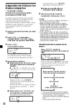 Предварительный просмотр 42 страницы Sony MDX-C6400R Operating Instructions Manual