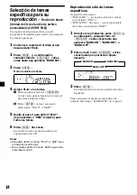 Предварительный просмотр 44 страницы Sony MDX-C6400R Operating Instructions Manual