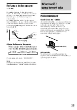 Предварительный просмотр 55 страницы Sony MDX-C6400R Operating Instructions Manual