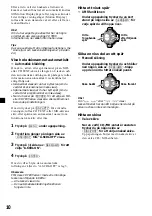 Предварительный просмотр 70 страницы Sony MDX-C6400R Operating Instructions Manual