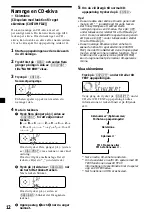 Предварительный просмотр 72 страницы Sony MDX-C6400R Operating Instructions Manual