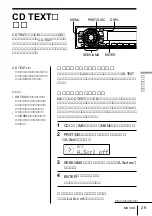 Preview for 29 page of Sony MDX-C7400X (Japanese) Operating Instructions Manual