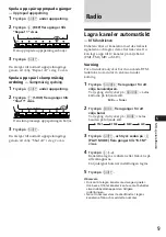 Предварительный просмотр 91 страницы Sony MDX-C7900R Operating Instructions Manual