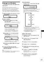 Предварительный просмотр 103 страницы Sony MDX-C7900R Operating Instructions Manual