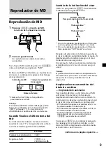 Preview for 33 page of Sony MDX-C7970 Operating Instructions Manual