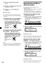 Preview for 34 page of Sony MDX-C7970 Operating Instructions Manual