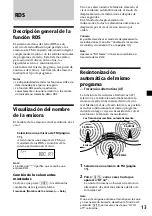 Preview for 41 page of Sony MDX-C7970R Operating Instructions Manual