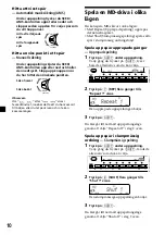 Preview for 66 page of Sony MDX-C7970R Operating Instructions Manual