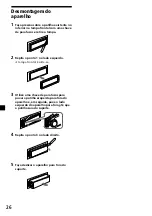 Preview for 110 page of Sony MDX-C7970R Operating Instructions Manual