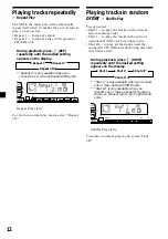 Предварительный просмотр 12 страницы Sony MDX-C800REC Operating Instructions Manual