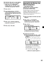 Предварительный просмотр 67 страницы Sony MDX-C800REC Operating Instructions Manual