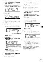 Предварительный просмотр 75 страницы Sony MDX-C800REC Operating Instructions Manual