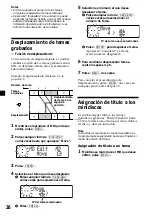 Предварительный просмотр 78 страницы Sony MDX-C800REC Operating Instructions Manual