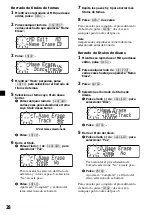 Предварительный просмотр 80 страницы Sony MDX-C800REC Operating Instructions Manual