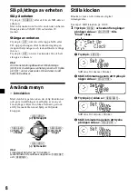 Предварительный просмотр 112 страницы Sony MDX-C800REC Operating Instructions Manual