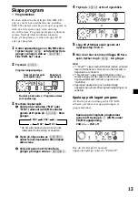 Предварительный просмотр 117 страницы Sony MDX-C800REC Operating Instructions Manual