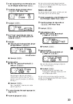 Предварительный просмотр 127 страницы Sony MDX-C800REC Operating Instructions Manual