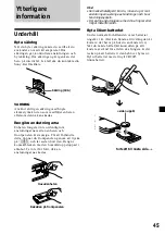 Предварительный просмотр 149 страницы Sony MDX-C800REC Operating Instructions Manual