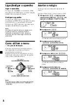 Предварительный просмотр 164 страницы Sony MDX-C800REC Operating Instructions Manual