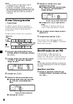 Предварительный просмотр 182 страницы Sony MDX-C800REC Operating Instructions Manual