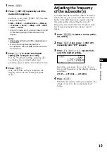 Preview for 19 page of Sony MDX-C8900 Operating Instructions Manual