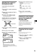 Preview for 31 page of Sony MDX-C8900 Operating Instructions Manual