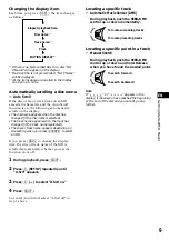 Предварительный просмотр 9 страницы Sony MDX-C8900R Operating Instructions Manual