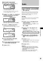 Предварительный просмотр 105 страницы Sony MDX-C8900R Operating Instructions Manual