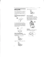 Предварительный просмотр 4 страницы Sony MDX-C8970 Operating Instructions Manual