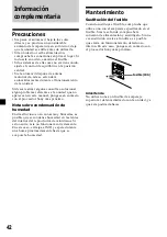 Preview for 88 page of Sony MDX-C8970R Operating Instructions Manual