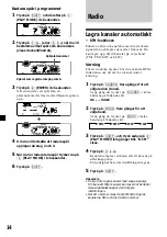 Предварительный просмотр 152 страницы Sony MDX-C8970R Operating Instructions Manual