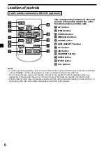 Preview for 6 page of Sony MDX-CA580 Operating Instructions Manual