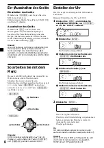 Preview for 38 page of Sony MDX-CA580 Operating Instructions Manual