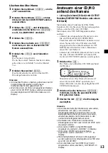 Preview for 43 page of Sony MDX-CA580 Operating Instructions Manual