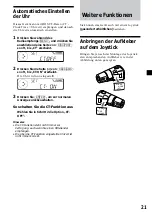 Preview for 51 page of Sony MDX-CA580 Operating Instructions Manual